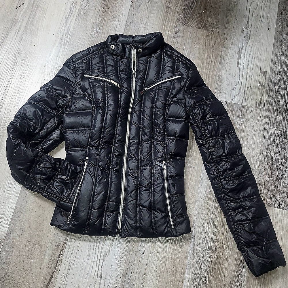 Laundry by Shelli Segal Black Puffer Jacket - Women’s Extra Small (XS)